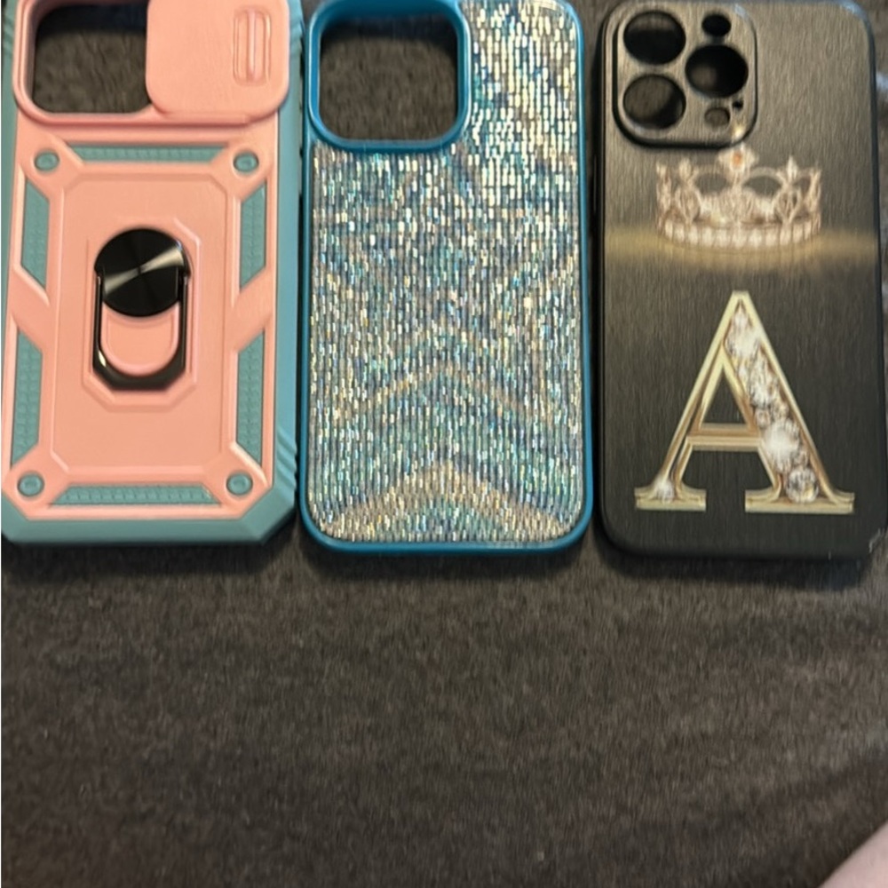 Stylish Blue and Black Phone Cases